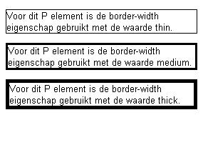 Voorbeeld border-width